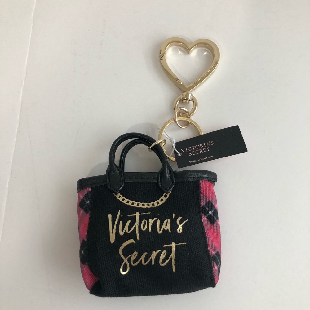 Authentic Victoria’s Secret Purse Keychain NWT
